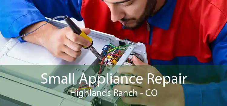 Small Appliance Repair Highlands Ranch - CO